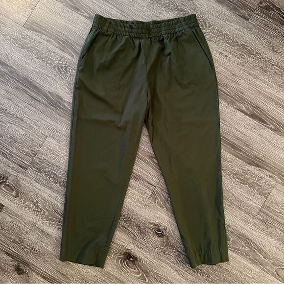 Everlane Italian Go Weave Easy Pant Wool Pull On Ankle Pants - Picture 1 of 5